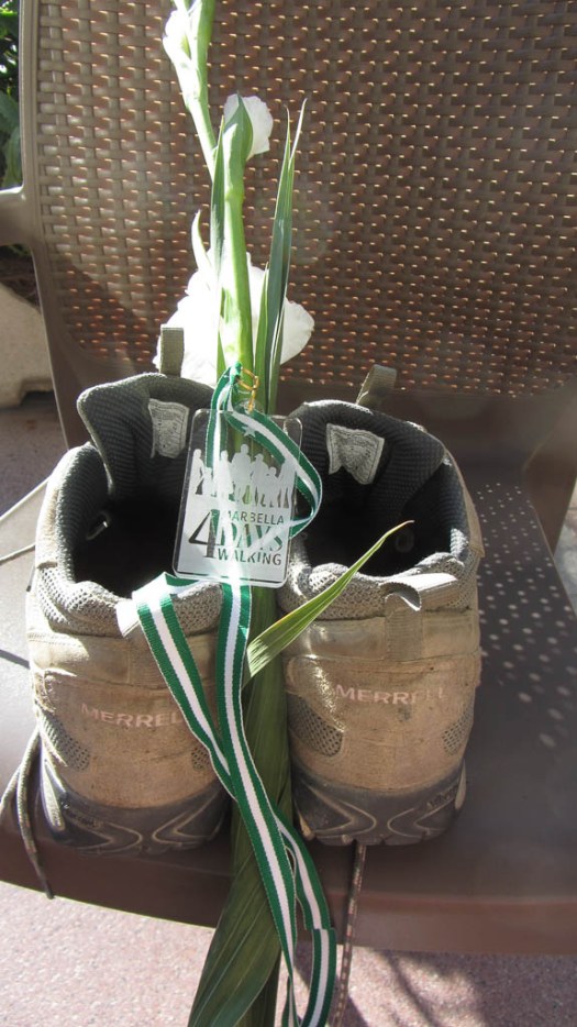 Marbella 4 day walk 2013.